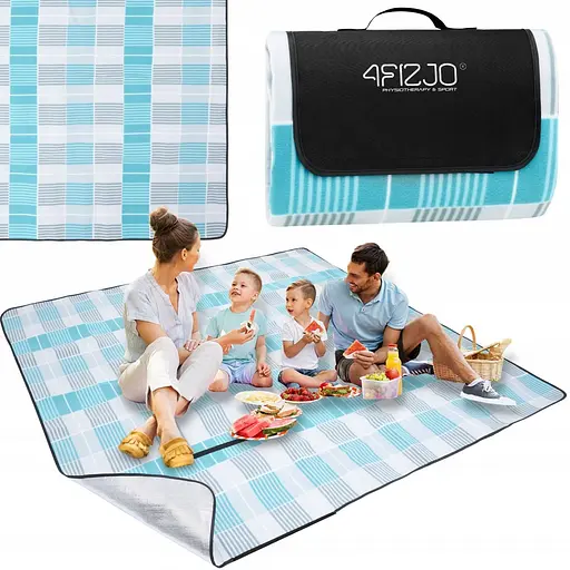 Коврик для пикника и кемпинга 4FIZJO 200 x 200 см складной 4FJ0394 (P-5907739317209) - фото 1