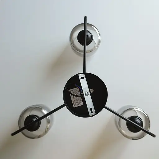 Накладний світильник Ardero BL1930-1 ORLANDO під лампу чорний - фото 3