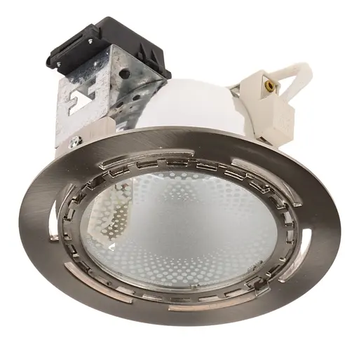 Светильник Downlight потолочный Brille 166035 DL-10 SN J118 мм Rx7 врезной