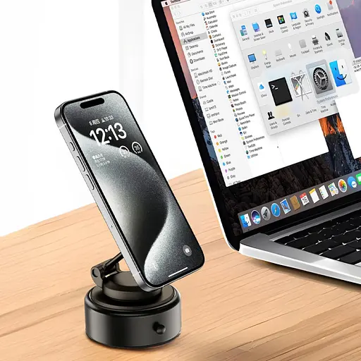 Автотримач WIWU Wi-CH-056 Octopus Vacuum Suction Magnetic Tarnish - фото 8