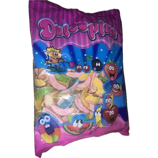  Цукерки жув. Dulceplus Foam Teeth 1.25 кг - фото 1