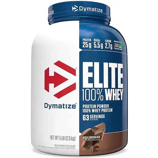 Протеїн Dymatize Nutrition Elite 100% Whey Protein, 2.3 кг - Шоколад - фото 1