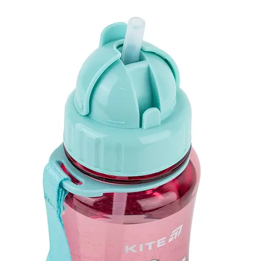 Бутылочка для воды Kite Kitty 350 мл розовато-голубая (K25-399-2) - фото 2