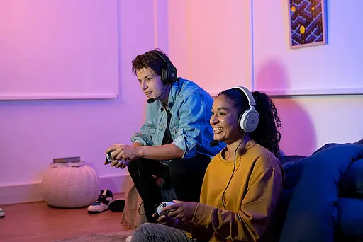 Гарнитура GXT 498 Forta для PS5, 3,5 мм, белый Trust teh0014285 - фото 5