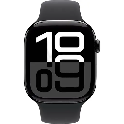 Смарт-часы Apple Watch Series 10 GPS 46mm Jet Black Aluminum Case with Black Sport Band S/M (MWWP3) Б/У [162589] - фото 2
