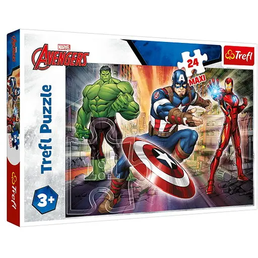 Пазл Trefl У світі месників Марвел MAXI 24 ел. (14321) - фото 1