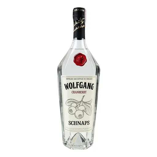 Спиртний напій Wolfgang Schnaps Cranberry 30% 0.5 л