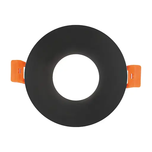 Світильник точковий чорний "KARANFIL-R" круглий MR16 - фото 1