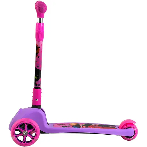 Самокат Best Scooter 13х30х58-71.5 см Бузковий 000231655 - фото 1