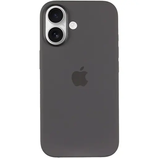 Чехол Epik Silicone case AAA с Magsafe и анимационной кнопкой для Apple iPhone 16, 6.1 Stone Grey - фото 2