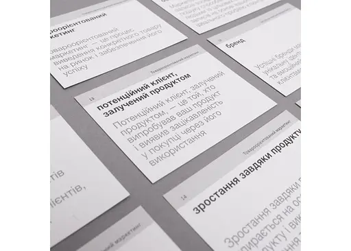 Настольная игра English Student Карточки для изучения английского языка English Student Marketing English Vocabulary (укр.) (591225968) - фото 4