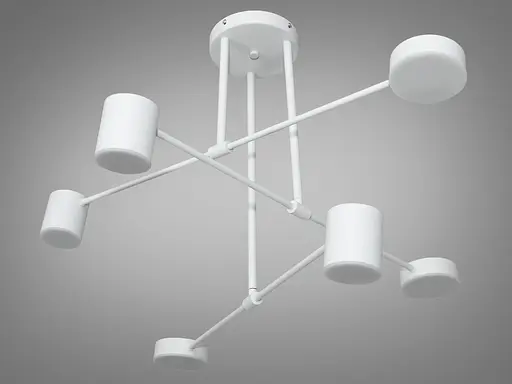 Інноваційна новинка, світлодіодна люстра, 30W, білого кольору - фото 2