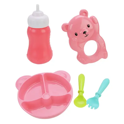 Пупс в наборі з коляскою 85869, з аксесуарами, в коробці (6913055858691) - фото 8