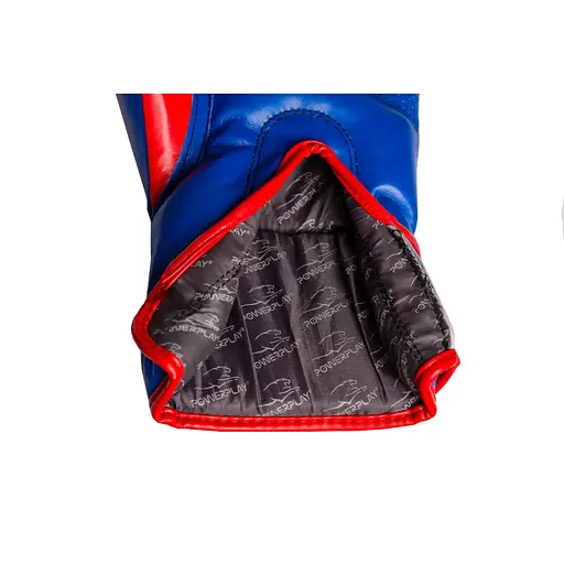 Рукавиці боксерські Power Play PP 3018, Blue - 14 унцій - фото 3