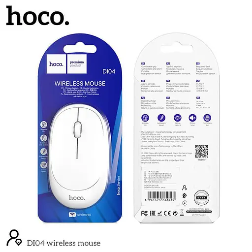 Миша HOCO Wireless mouse Di04 bluetooth бездротовий маніпулятор - фото 3