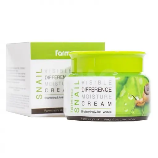 Увлажняющий крем с улиточным муцином Visible Difference Moisture Cream Snail FarmStay 100 мл - фото 1