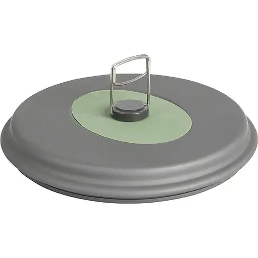 Набор посуды Bo-Camp Explorer XL Hard Anodized Grey/Green 4 предмета (2200249) - фото 7