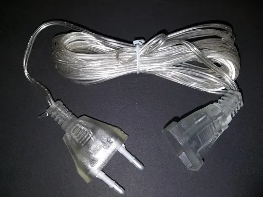 Удлинитель для гирлянд 5м Прозрачный - фото 5