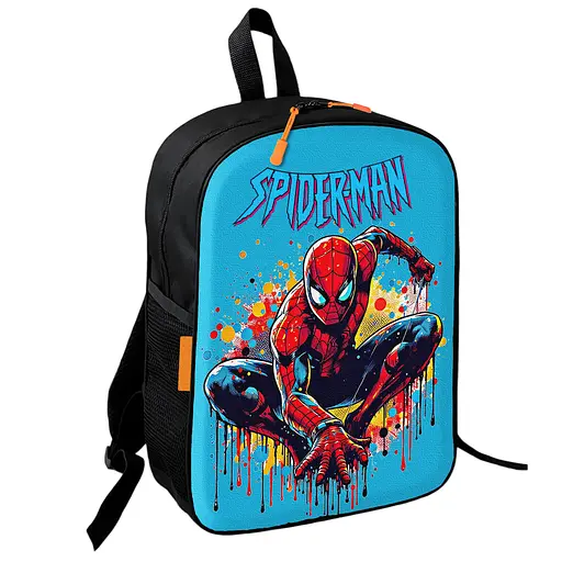 Рюкзак школьный детский Человек-паук 36х27 см подростковый для мальчика, девочки (4046)