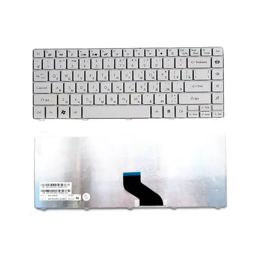 Клавиатура для ноутбука Acer Aspire 3810, 3820, White, Ru - фото 2