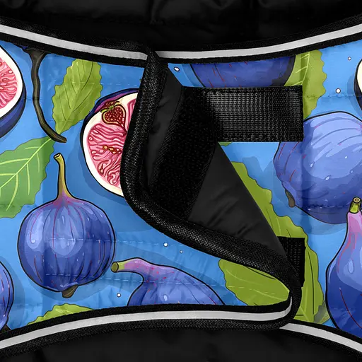 Курточка-накидка для собак Waudog Clothes, малюнок "Інжир", XXS, А 23 см, B 29-36 см, С 14-20 см [CD] - фото 4