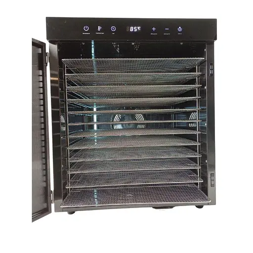 Дегідратор побутовий Tekhniko DH-12H-BK чорний (12 лотків) - фото 3