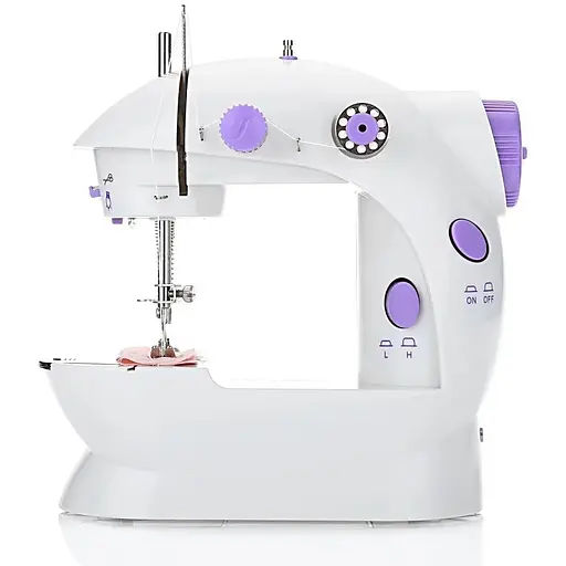 Портативна міні-швейна машина двостороння зі фурнітурою 18.5х9х19 см