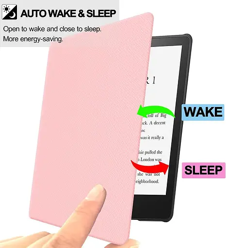 Чохол для планшета TOKILO 6,8-дюймовий чохол Kindle Paperwhite 2021, ультралегкий тонкий чохол зі штучної шкіри - фото 5