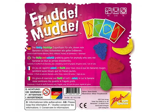 Настольная игра Zoch Беспорядочный беспорядок (Fruddel Muddel) (англ.) (601105168) - фото 2