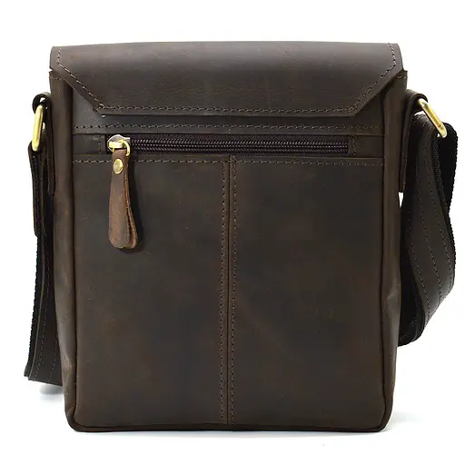 Чоловіча шкіряна сумка через плече LIMARY 22х18х5 см sum0025907 - фото 4