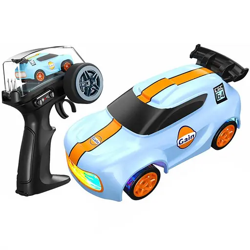 Дрифт-машина на радиоуправлении SHT K13 (1:64) Rally Car 2.4G Blue - фото 2