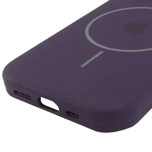 Чохол Epik Silicone Case Full Protective AA with MagSafe для Apple iPhone 14 Plus 6.7 Фіолетовий/Elderberry - фото 5