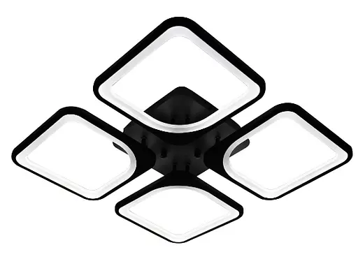 Люстра світлодіодна V K39047-4 BK - фото 2