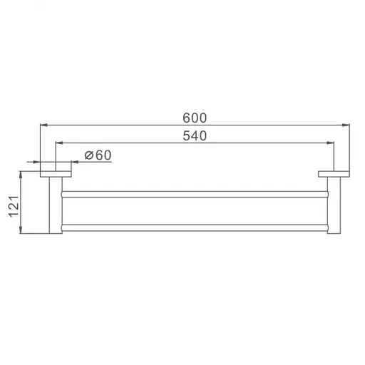 Полотенцедержатель Frap F30209 - фото 5