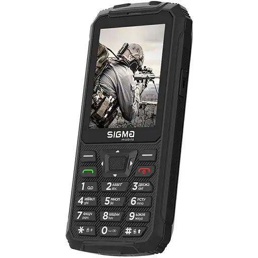 Мобильный телефон Sigma X-treme PR68 TYPE-C black (UA UCRF)