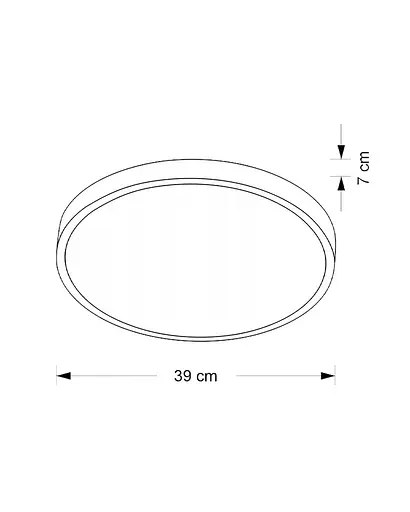 Стельовий світильник Polux 318008 Kern Led 1x24W 4000K 2500Lm IP20 Gold - фото 3