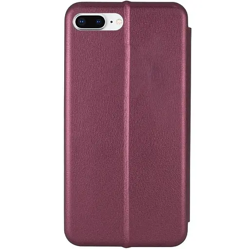 Шкіряний чохол Epik-книжка Classy для Apple iPhone 7 plus/8 plus 5.5 Бордовий - фото 3