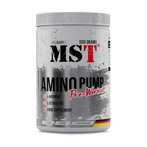 Аргінін та Цитрулін MST Amino Pump, 500 г., Без смаку