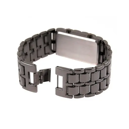 Часы-браслет Led Watch Iron Samurai Черный с красными светодиодами (IBW012BR) - фото 7