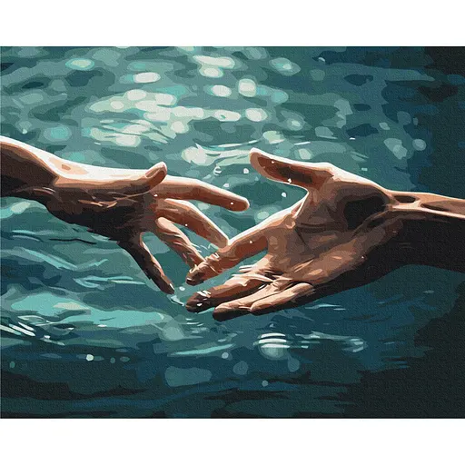 Картина по номерам Момент соединения Brushme 40x50 см разноцветная 000277494