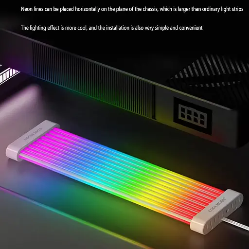 Неонова трубка Coolmoon C260EX (C260EX white) white - фото 4