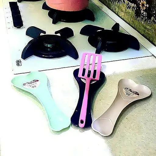 Подставка для половника и ложки пластиковая 24х10.5 см, Kitchen Master Серый 86569 - фото 3