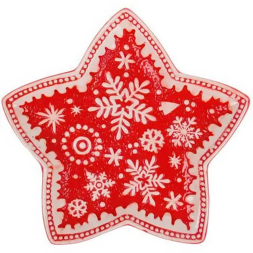 Блюдо lefard Snowflake 22х22х2.5 см (824-009) - фото 2