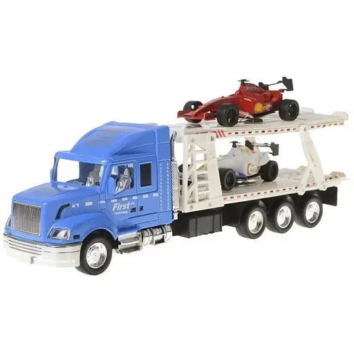 Игрушечный грузовик с платформой для машинок IM75B