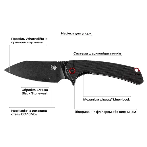 Нож Skif Jock BSW Black - фото 6