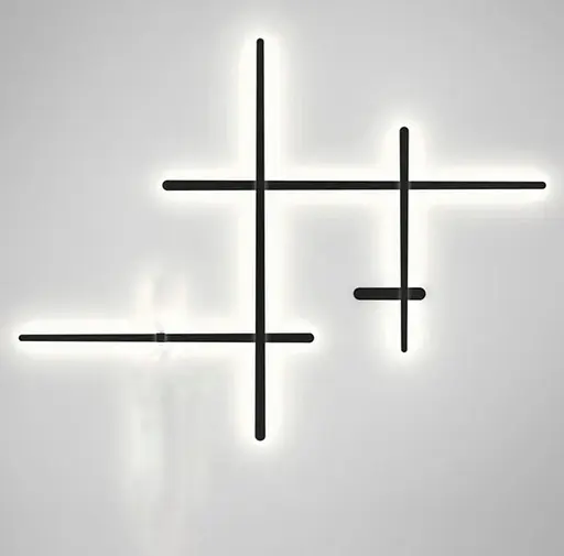 Настінний світильник Line F Vibia Арт. NO 3 BK - фото 3