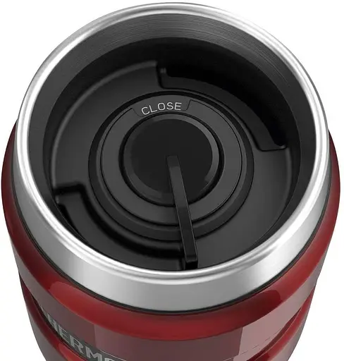 Термокружка без ручки Thermos 0.47 л Stainless King Travel Tumbler Red (160021) - фото 4