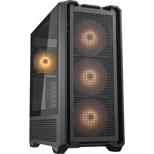 Корпус Cougar MX600 RGB, черный (MX600 RGB) без блока питания - фото 1