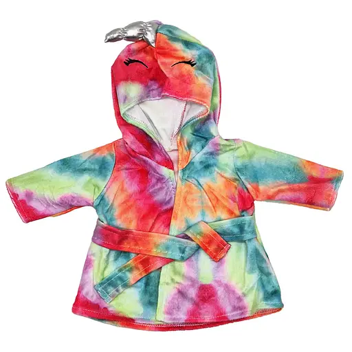 Халатик для ляльки "Єдиноріжок" Limo Toy M 6049 UA(Multicolor) для ляльки 43-46 см - фото 1
