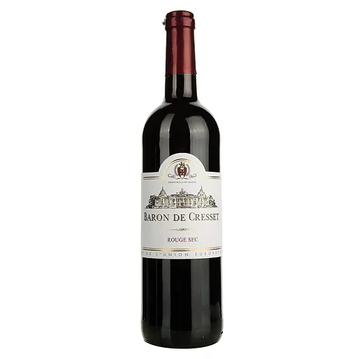 Вино Baron de Cresset красное сухое 0.75 л - фото 1
